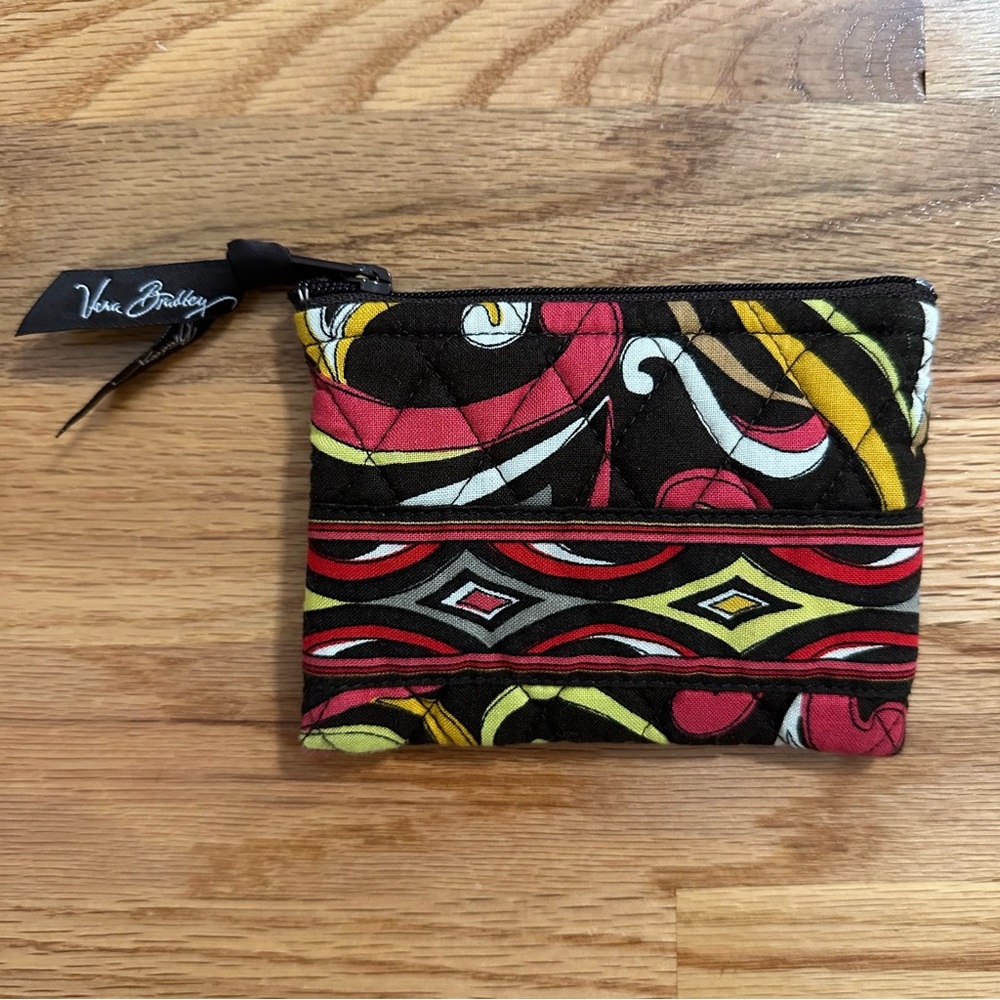 Vera Bradley Puccini Small Zippered Pouch - Coin Purse